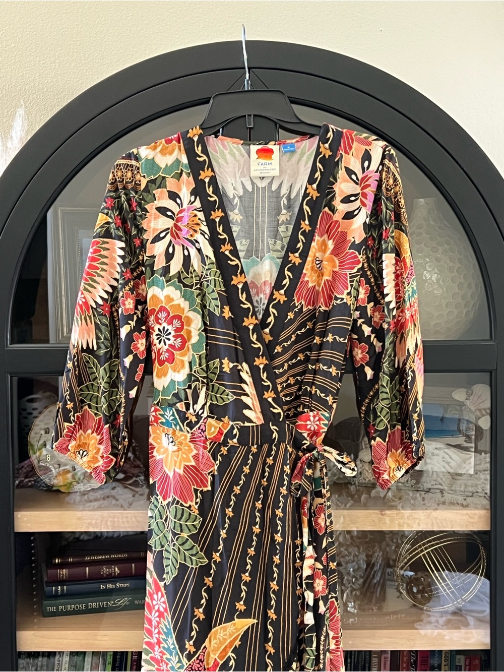 FARM Rio Tropical Amorina Wrap Maxi Dress - Picture 2 of 12